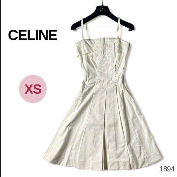 Celine White Women's Dress - Picture 1 of 7